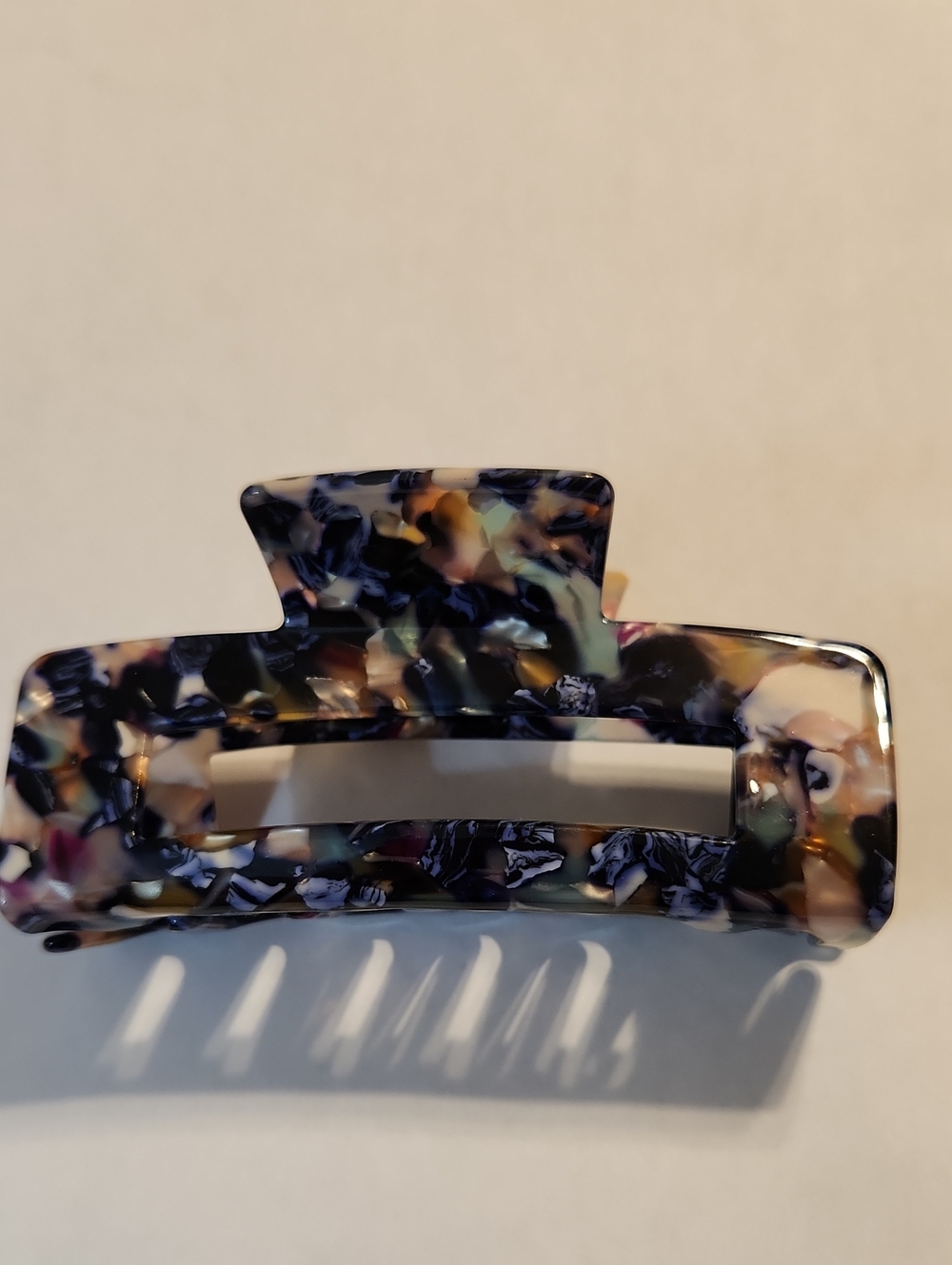 NWOT Acetate Hair Clip 4 inches